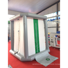 Outdoor temporary disinfection military tent